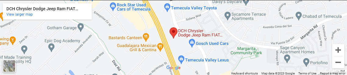  DCH Chrysler Dodge Jeep Ram FIAT of Temecula in Temecula CA